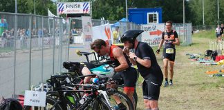 Politie NK 1/4 triathlon Spijkenisse 2018