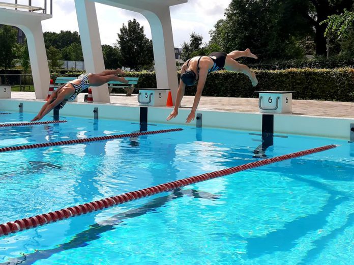 Selectietraining voor de 16th USPE European Police Championships Swimming