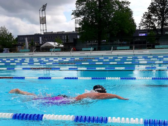 Selectietraining voor de 16th USPE European Police Championships Swimming