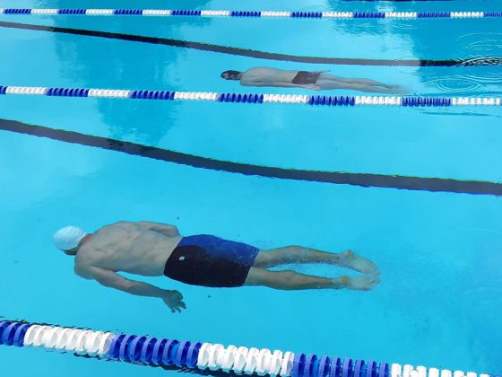 Selectietraining voor de 16th USPE European Police Championships Swimming