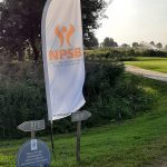De NPSB-vlag hangt al vroeg te wapperen