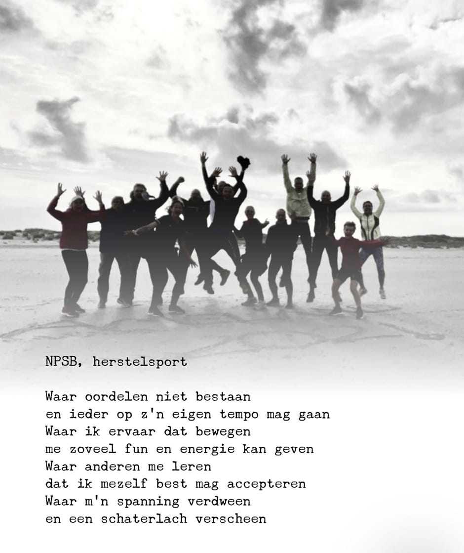 herstelsport Ameland gedicht Renate