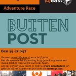buitenpost adventure race poster