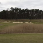 De altijd lastige hole 7 vooral met tegenwind