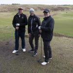Even pauze op de tee van hole 8
