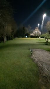 Golf by full moon