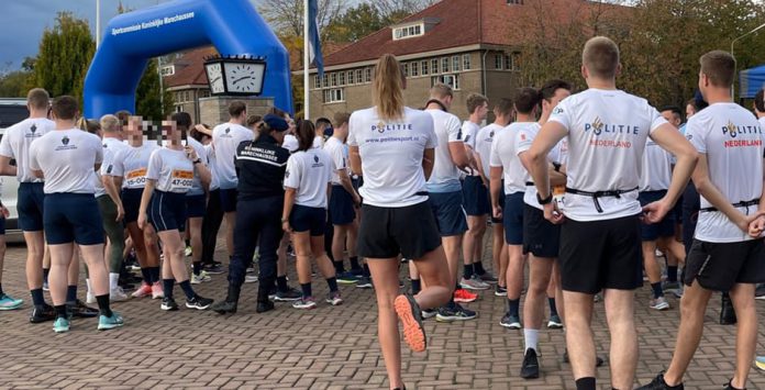 Podiumplaatsen politie bij Open Militair Kampioenschap trailrunning