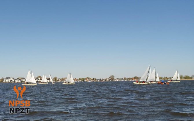 Regatta op de Loosdrechtse plassen