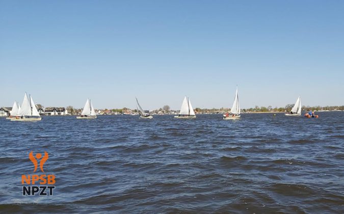 Regatta op de Loosdrechtse plassen