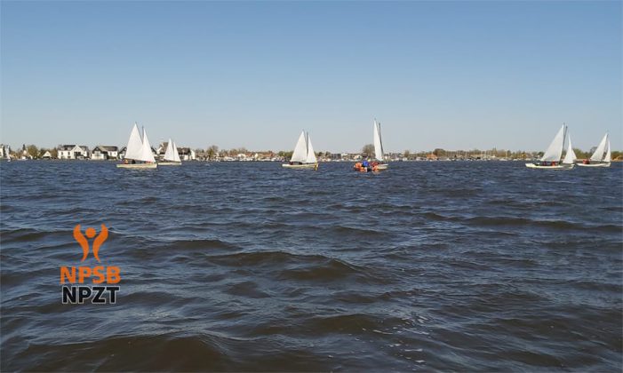 Regatta op de Loosdrechtse plassen