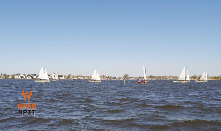 Regatta op de Loosdrechtse plassen