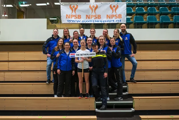 EK volleybal voor politievrouwen